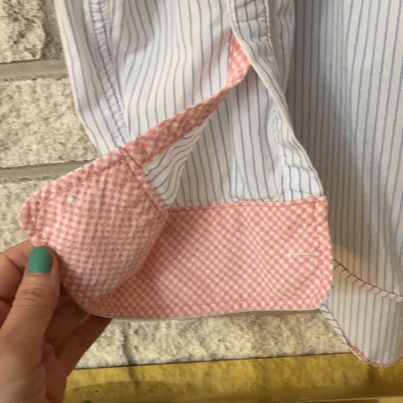 Seven7 Pinstriped Dress Shirt - Picture 5 of 7